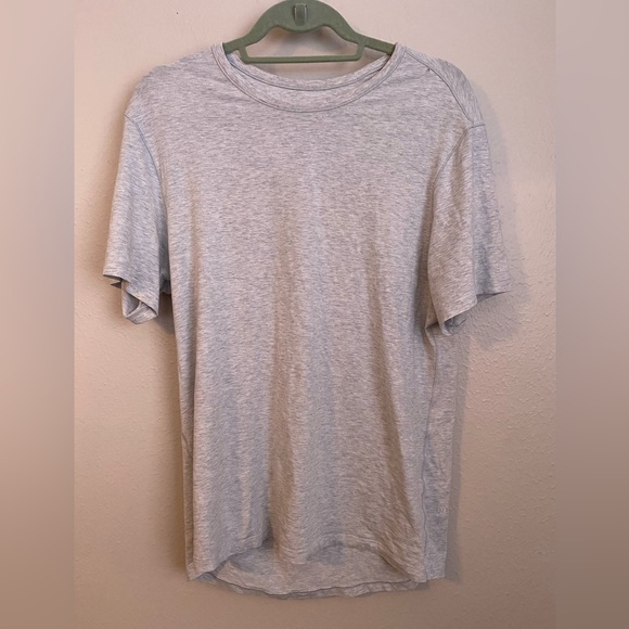 Lululemon Love Tee Crew II Heathered Vapor M - Picture 6 of 8